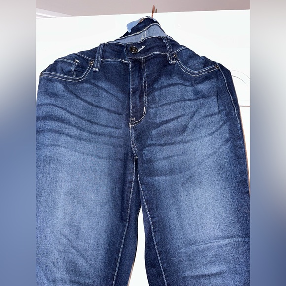 KanCan Non-distressed Dark Wash Jeans - Picture 4 of 6